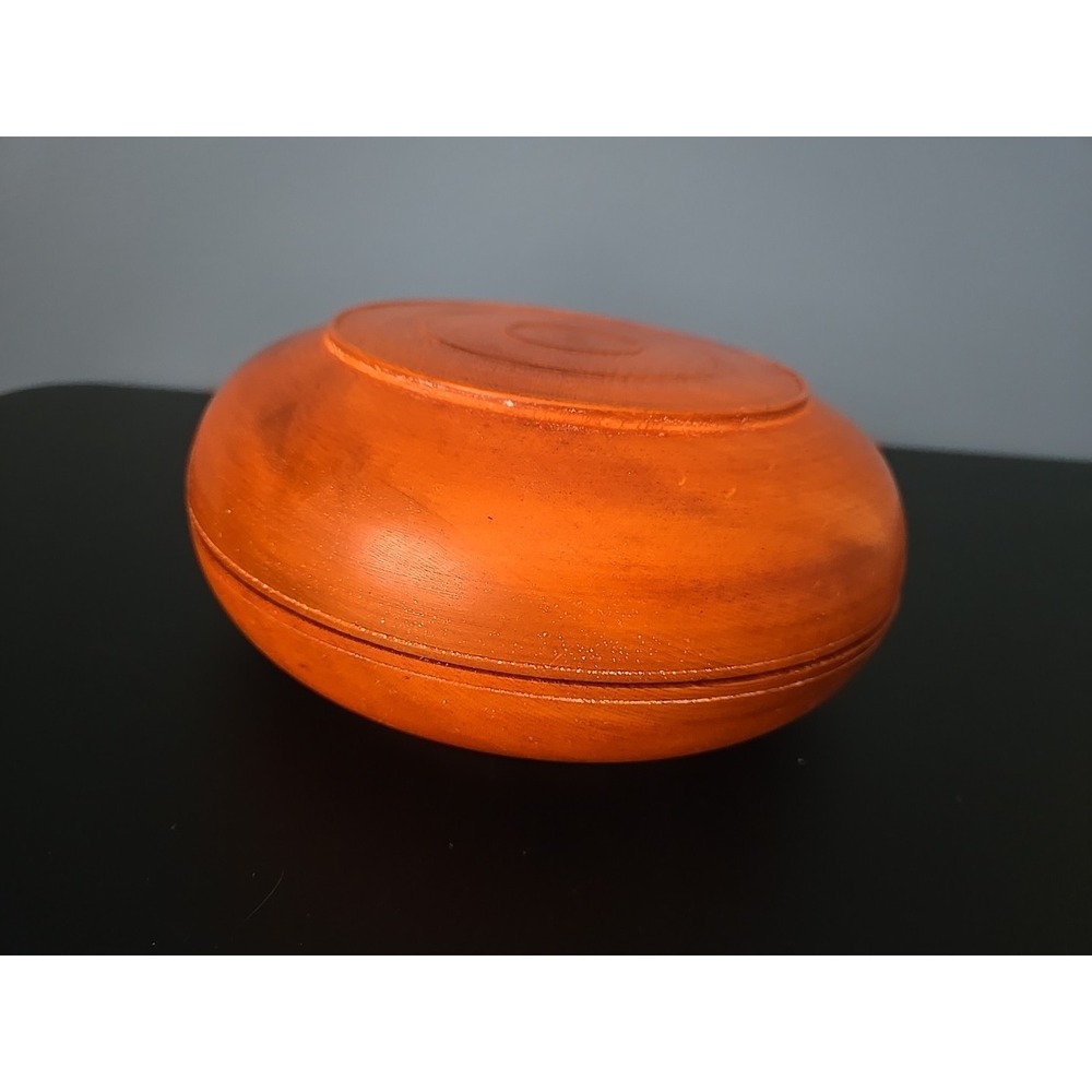 Vintage‎ Wooden Dapa Bhutanese Burl Maple Wood Bowl Used for Commoners